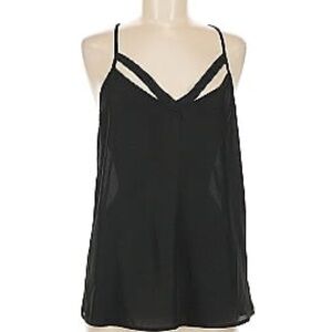 Black Strappy Tank Top